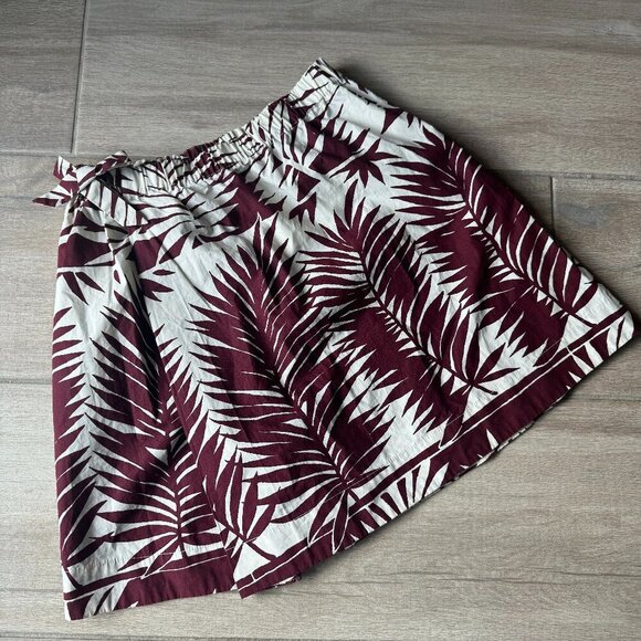 Little Mayhem for J.Crew - Tan/Maroon Girls Skirt (NWT) - Girls Size 14 - Picture 1 of 8
